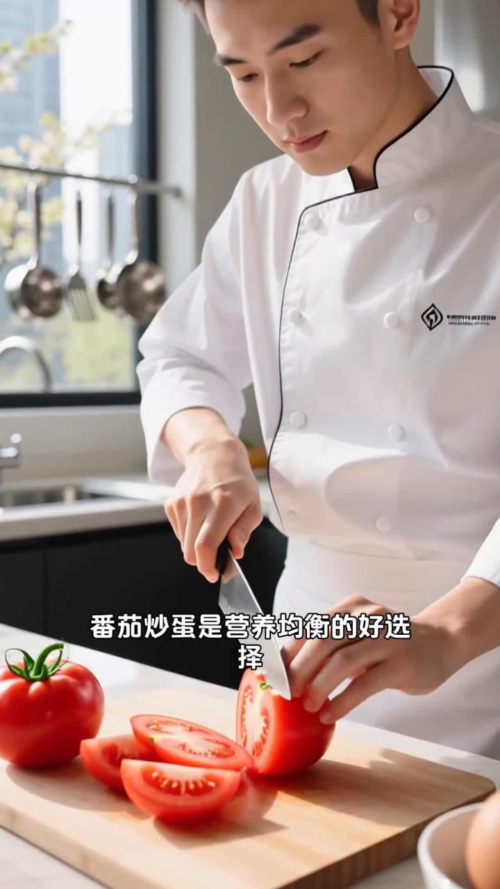 多吃番茄炒鸡蛋,补充蛋白与番茄红素,营养均衡!