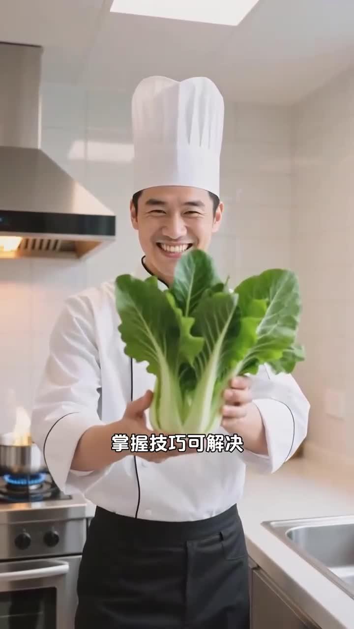 厨房炒青菜,健康养生快出锅～