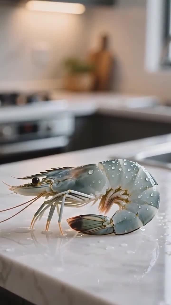 烤虾，鲜香又 Q 弹，低脂高蛋白