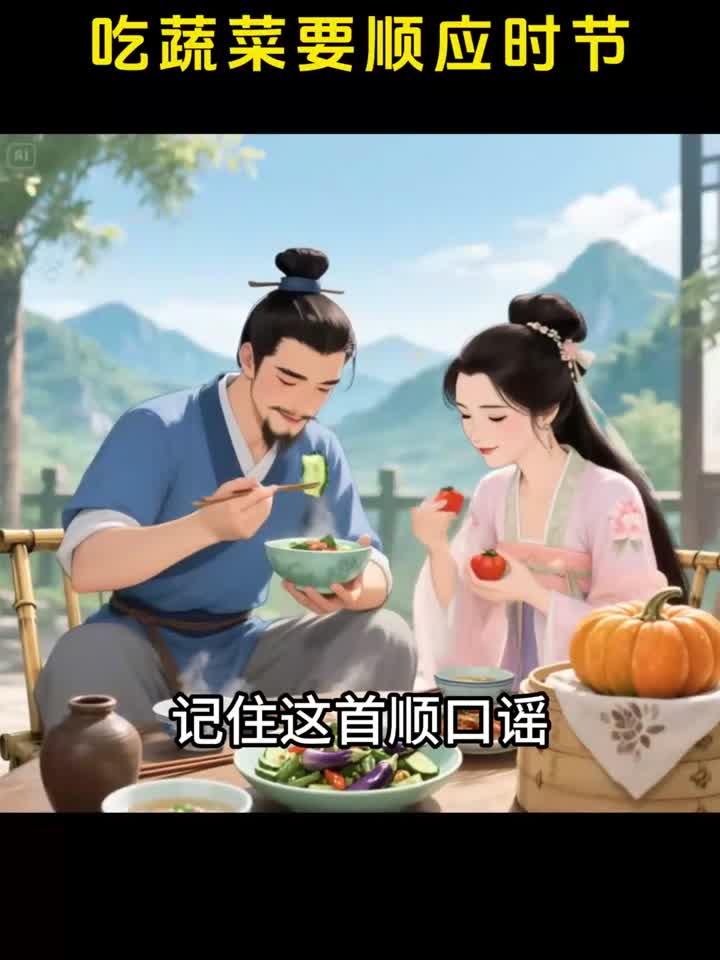 四季吃菜顺口溜!1-12月应季蔬菜表,照着吃更养生