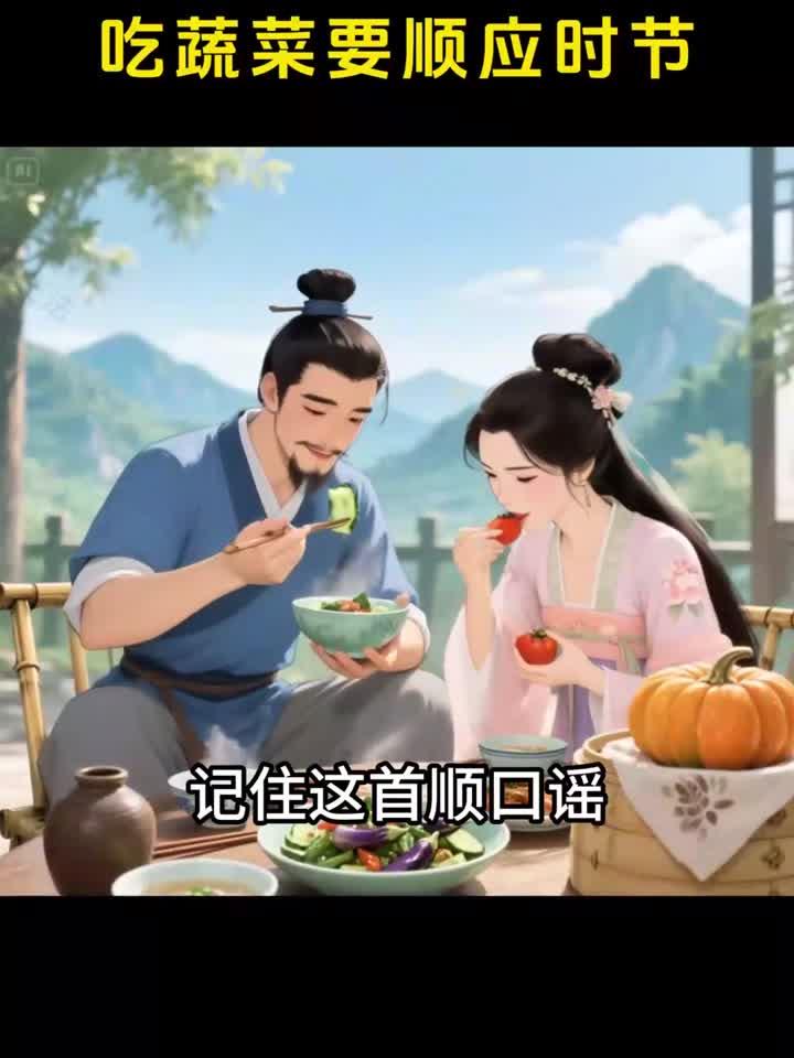 四季吃菜顺口溜！1-12月应季蔬菜表，照着吃更养生