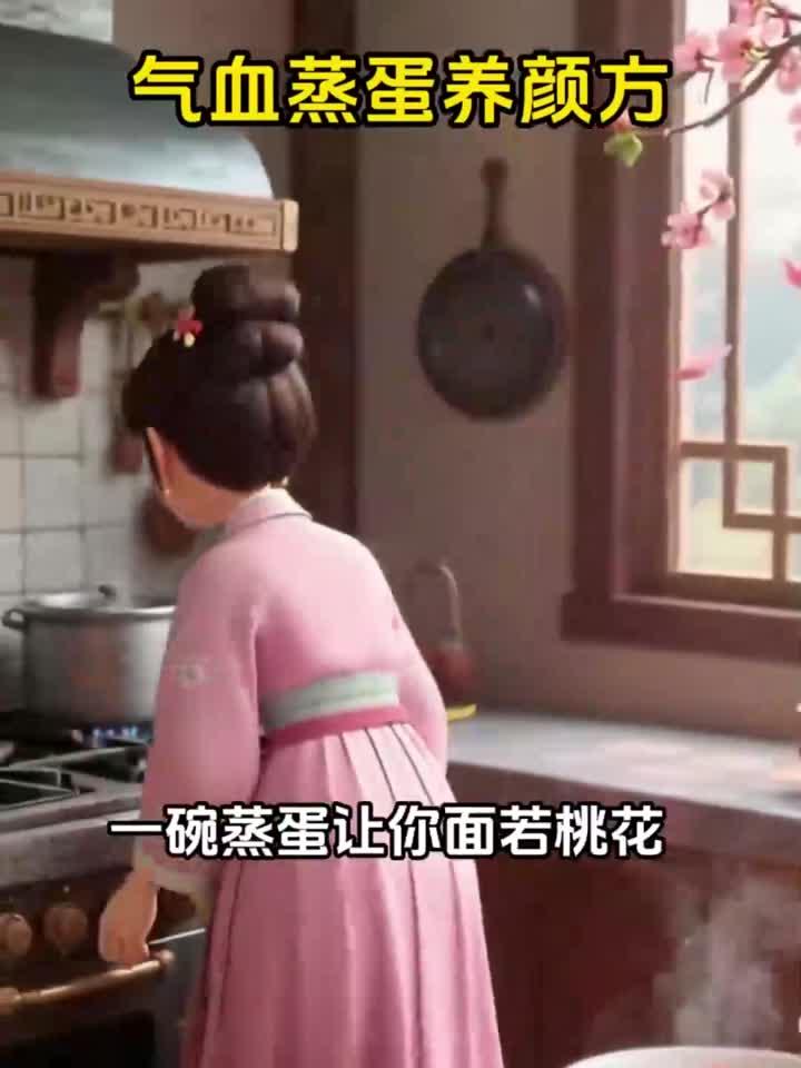 气血蒸蛋养颜方