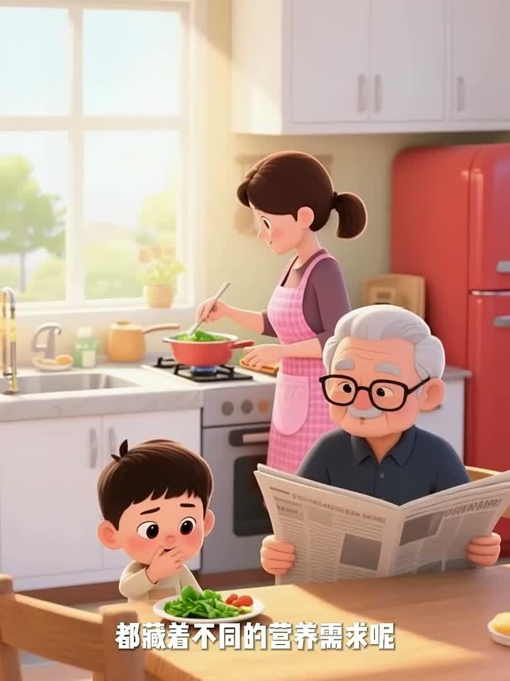 健康札记:全家适用的食谱:满足不同年龄层的营养餐