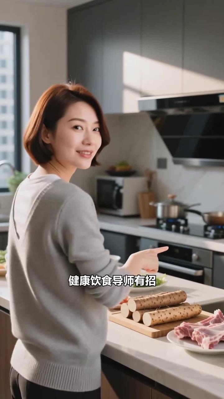 多吃山药排骨粥,健脾养胃,补充钙质