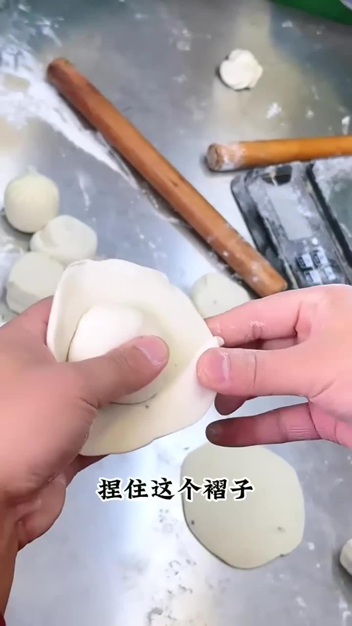 包包子手法详细手法讲解，早餐培训