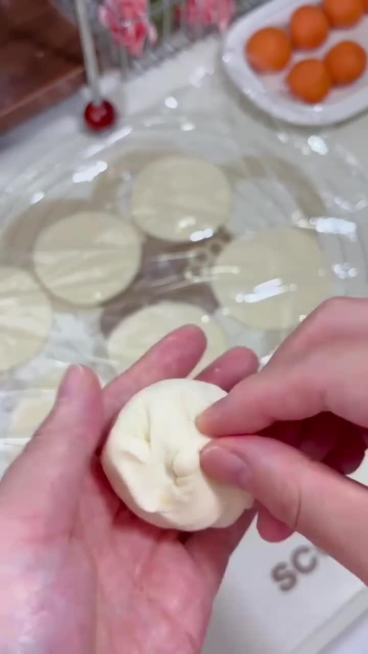 红薯煎饼的制作过程