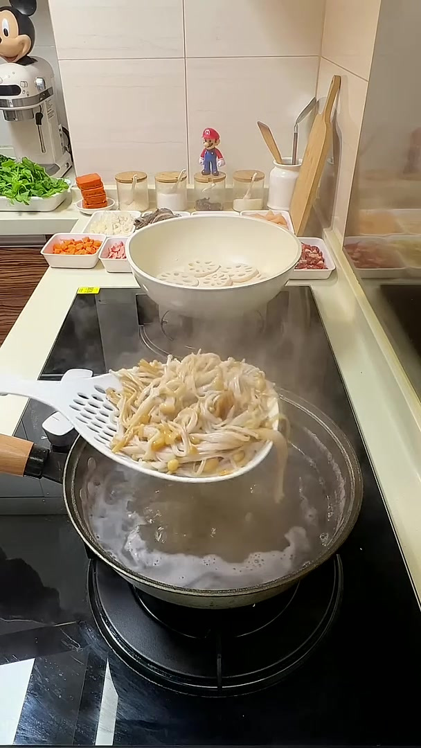 在家做饭｜冒菜就是一个人的火锅！今日菜单-麻辣冒
