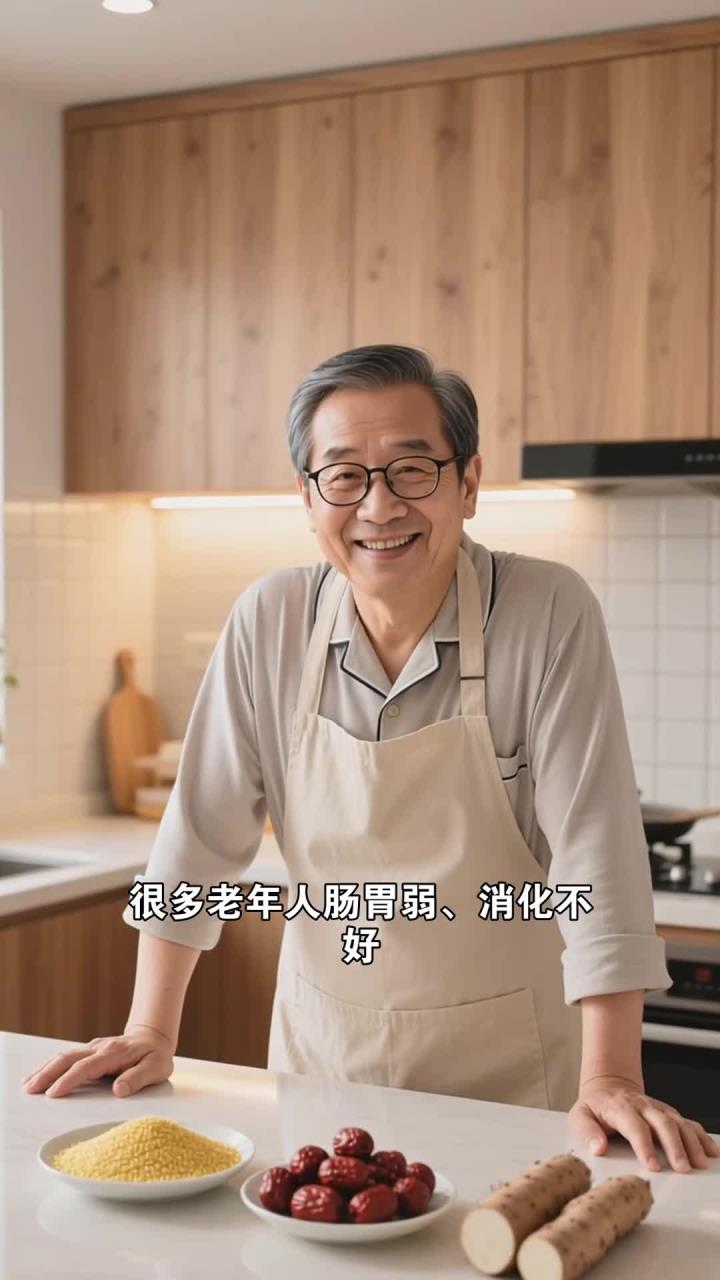 老年人养生粥!健康养生做法,软烂易吸收～