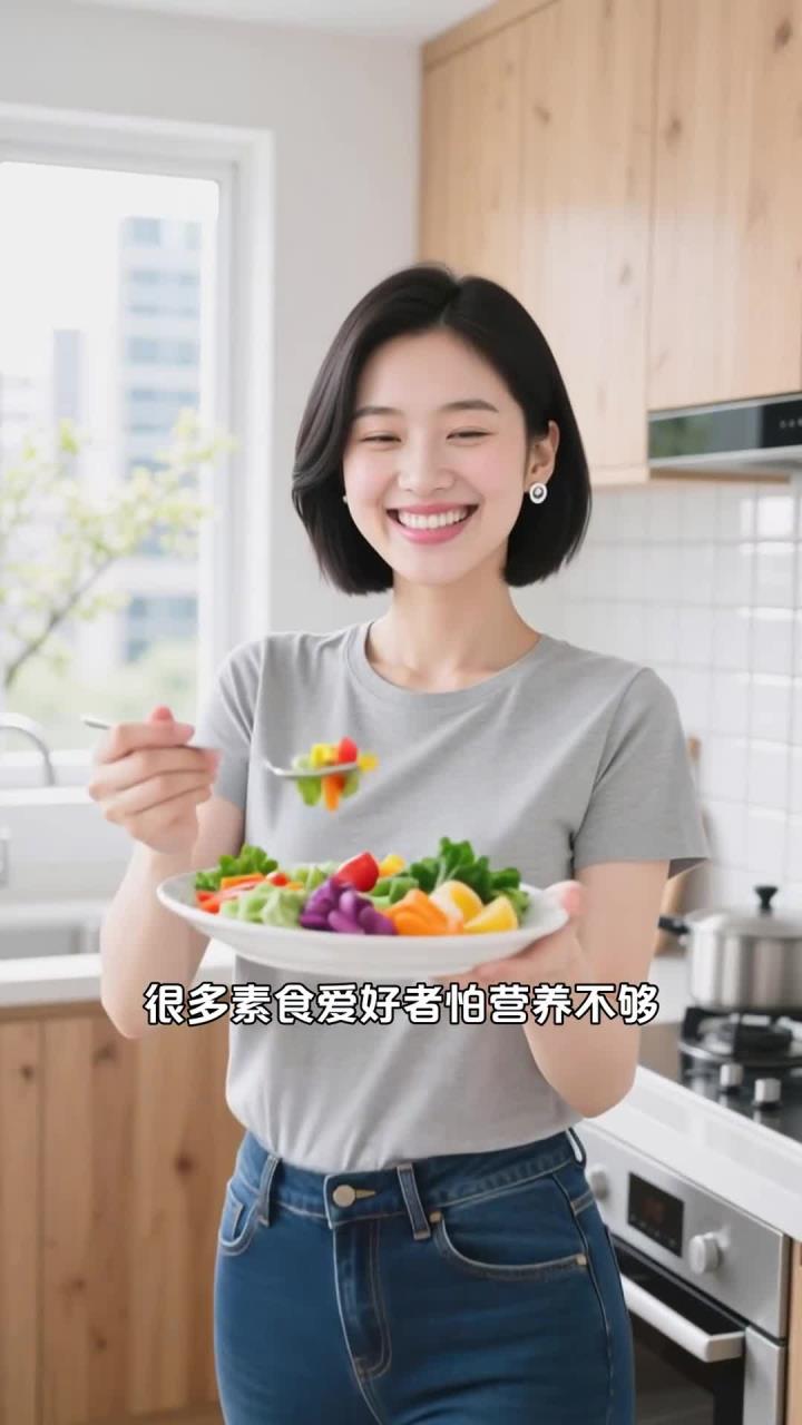 素食也能补营养,健康养生素食搭配,蛋白质满满～