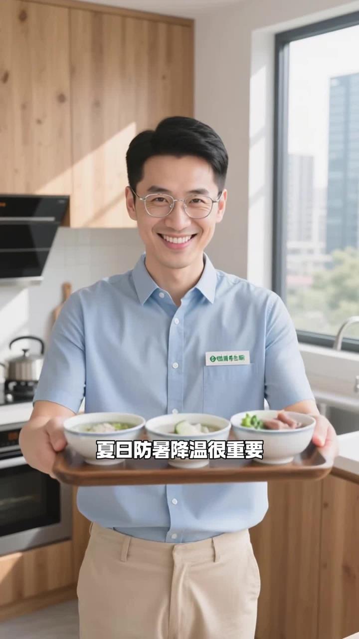 夏天防暑降温,健康养生推荐这 3 种汤品,清热解暑～