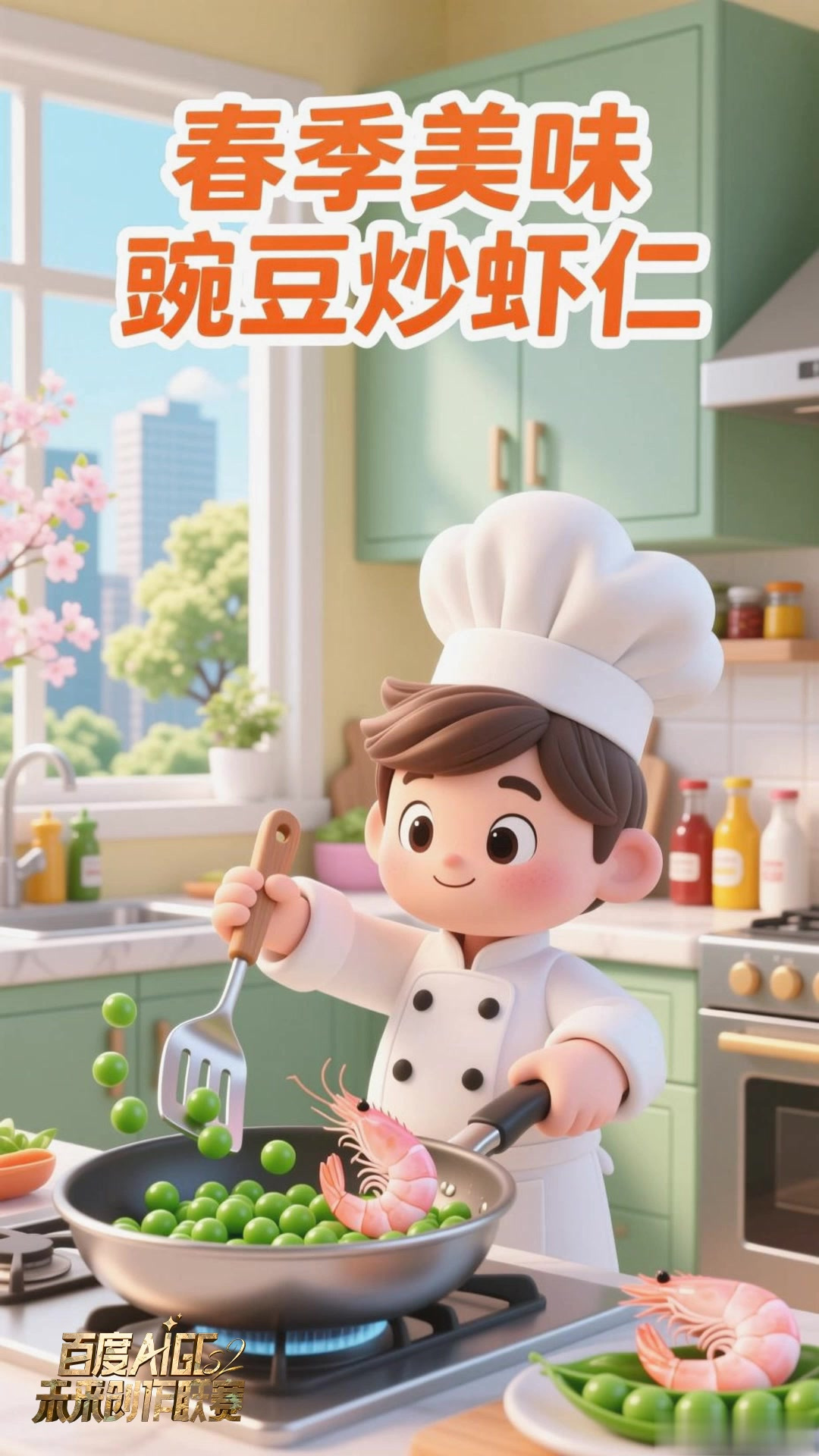 春季美味：豌豆炒虾仁的秘诀