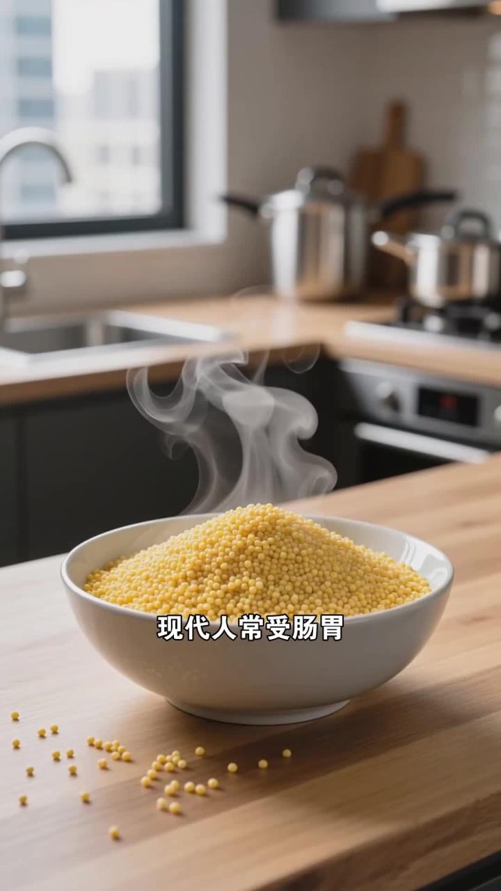 健康养生吃对杂粮:小米的 4 种养生做法,养胃又安神～
