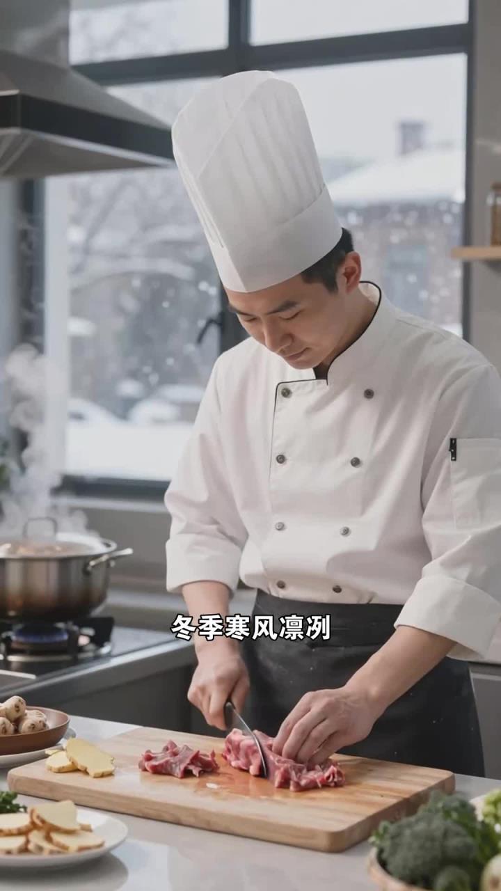 冬日喝碗牛肉汤，温中补虚，暖身暖胃不怕冷
