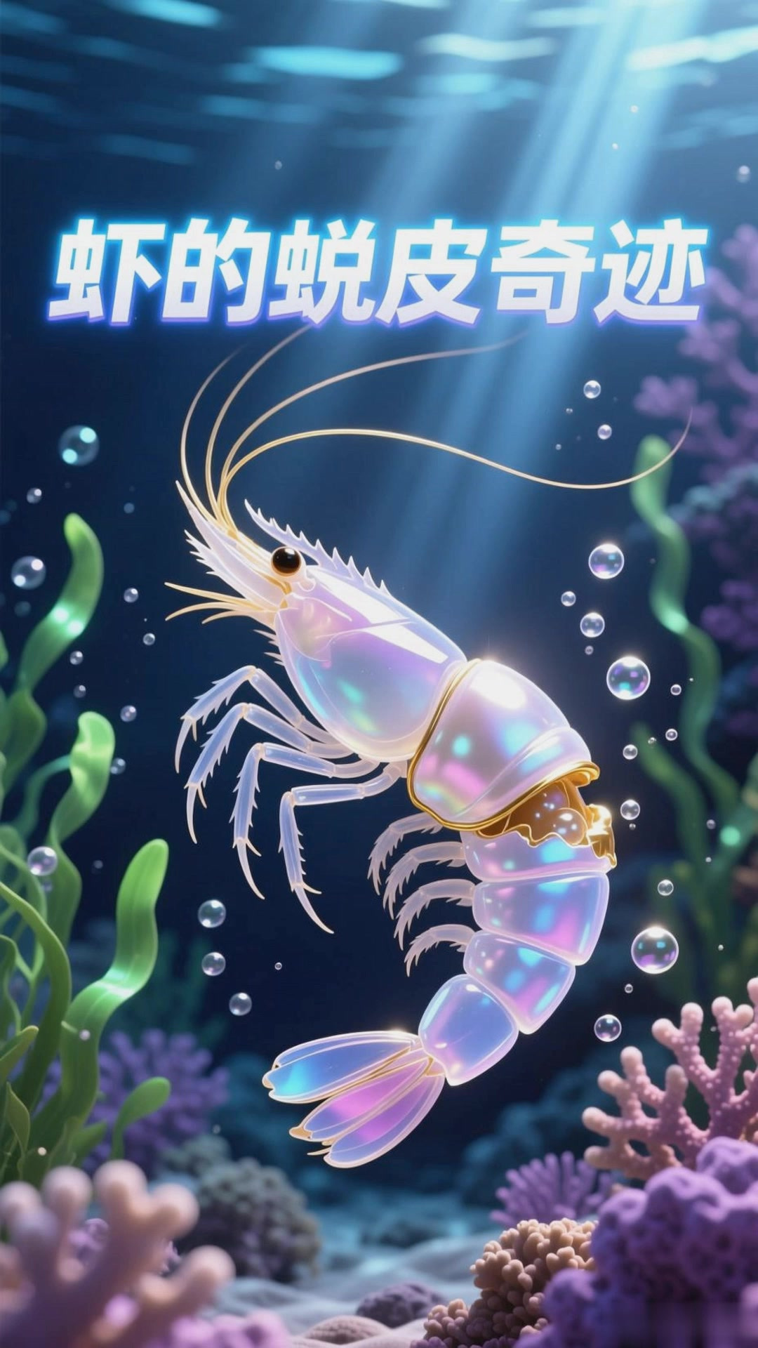 虾如何蜕皮？揭秘身体奥秘，见证成长奇迹！