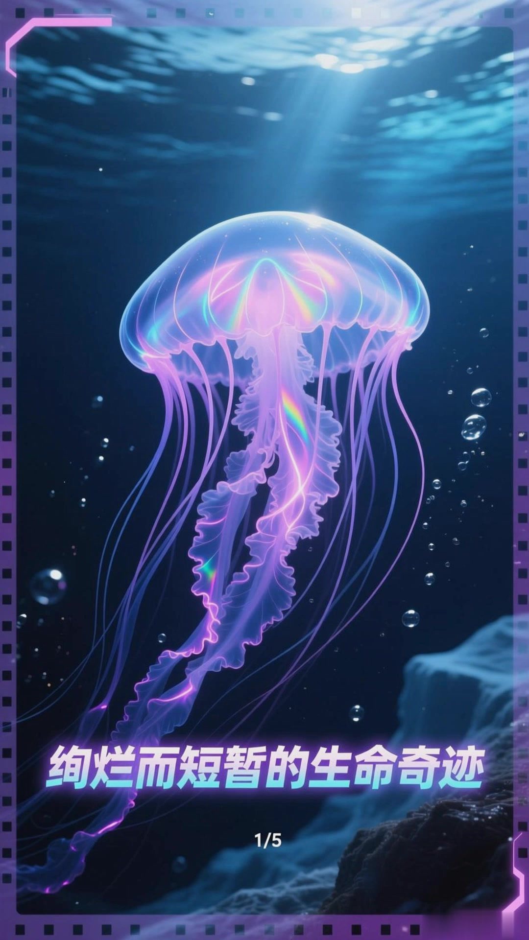 水母：短暂而绚烂的生命之旅