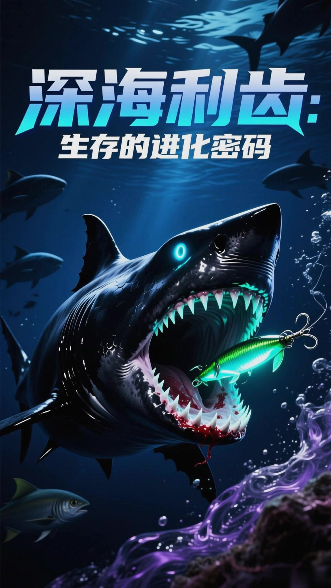 深海鱼类牙齿，为何如此锋利？揭开进化之谜！