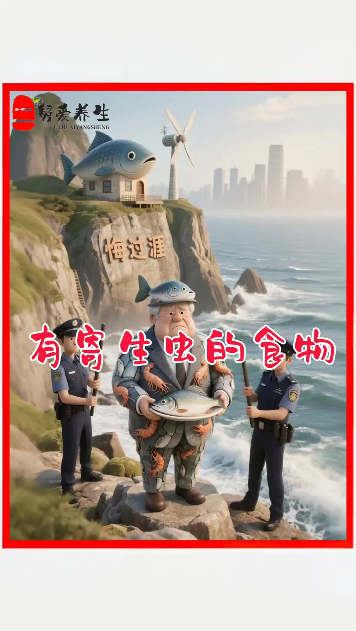 这些食物可能含有寄生虫，要煮熟再吃