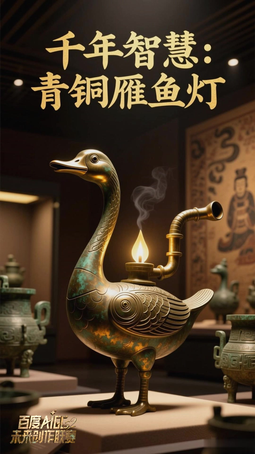 青铜雁鱼灯：流体力学之谜
