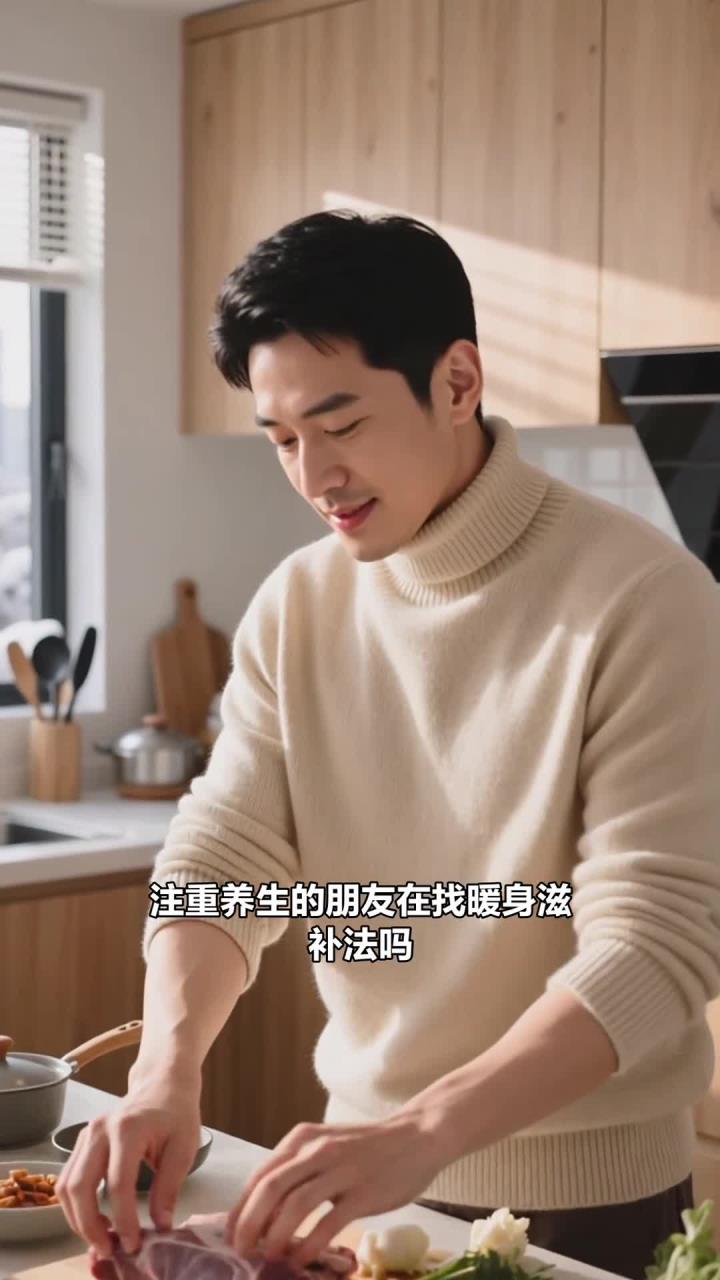 冬季保暖,多喝羊肉汤 + 白菜 + 粉丝 + 萝卜 + 土豆,暖身滋补