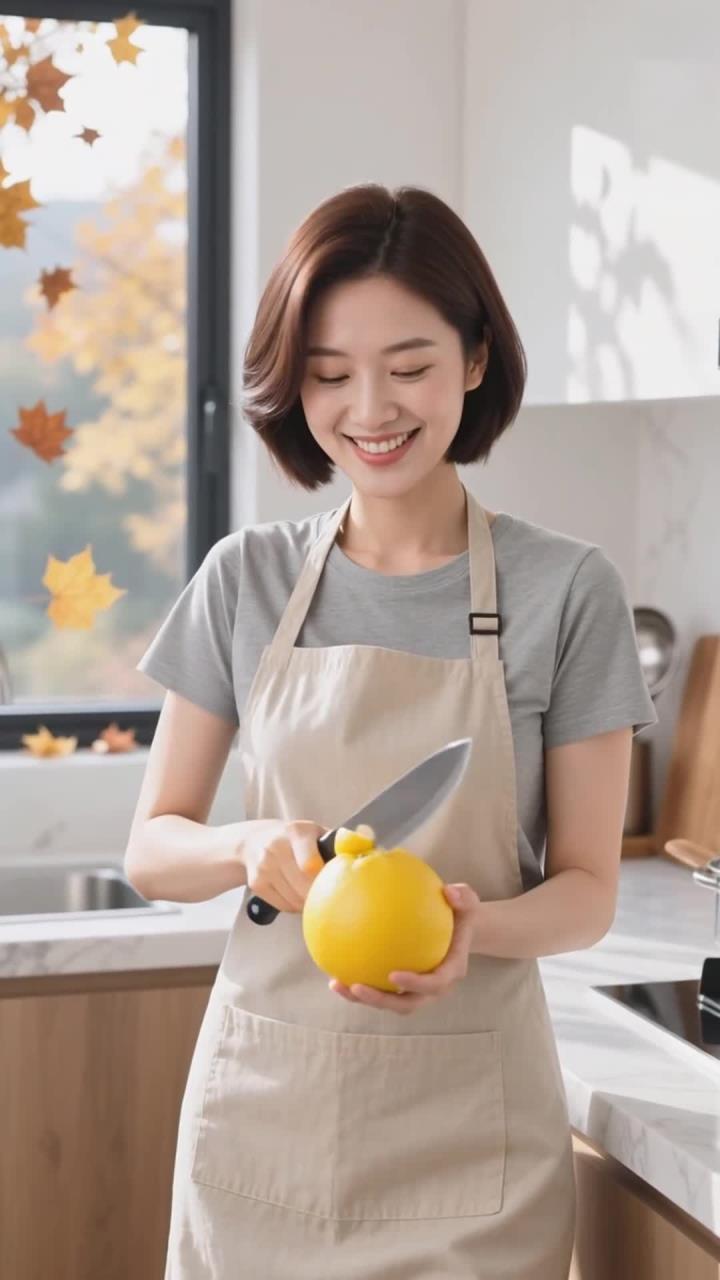 秋季吃柚子沙拉,健康养生解油腻～