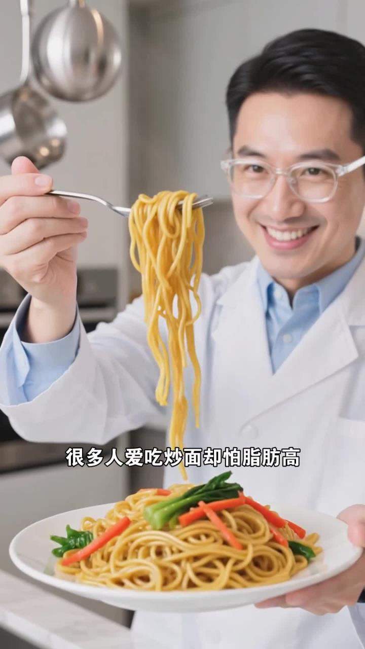 吃炒面选瘦肉!低脂助健康养生
