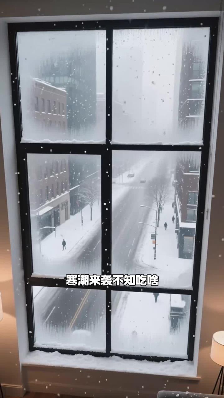寒潮宅家做山药大米养生粥,健康养生养护肠胃易吸收