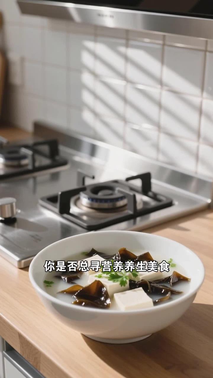 常食紫菜豆腐汤，补充营养护肾阴