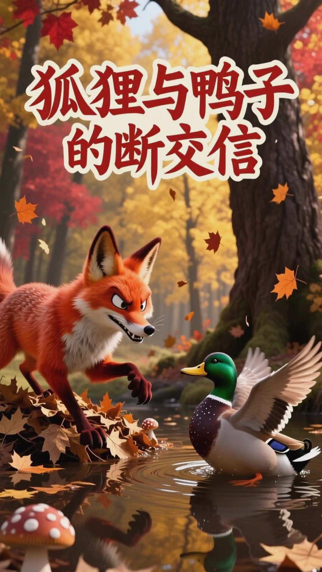 《狐狸和鸭子》真正的智慧，往往藏在看似弱小者的冷静里