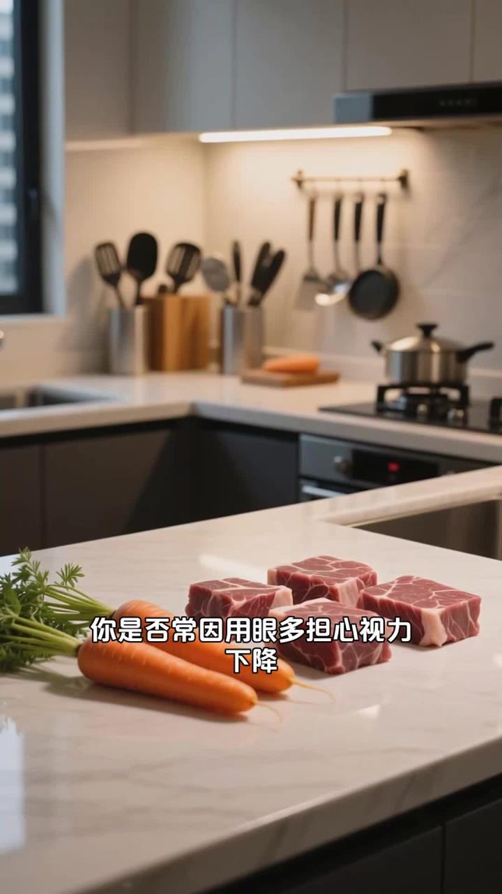 炒牛肉胡萝卜 补维A护视力