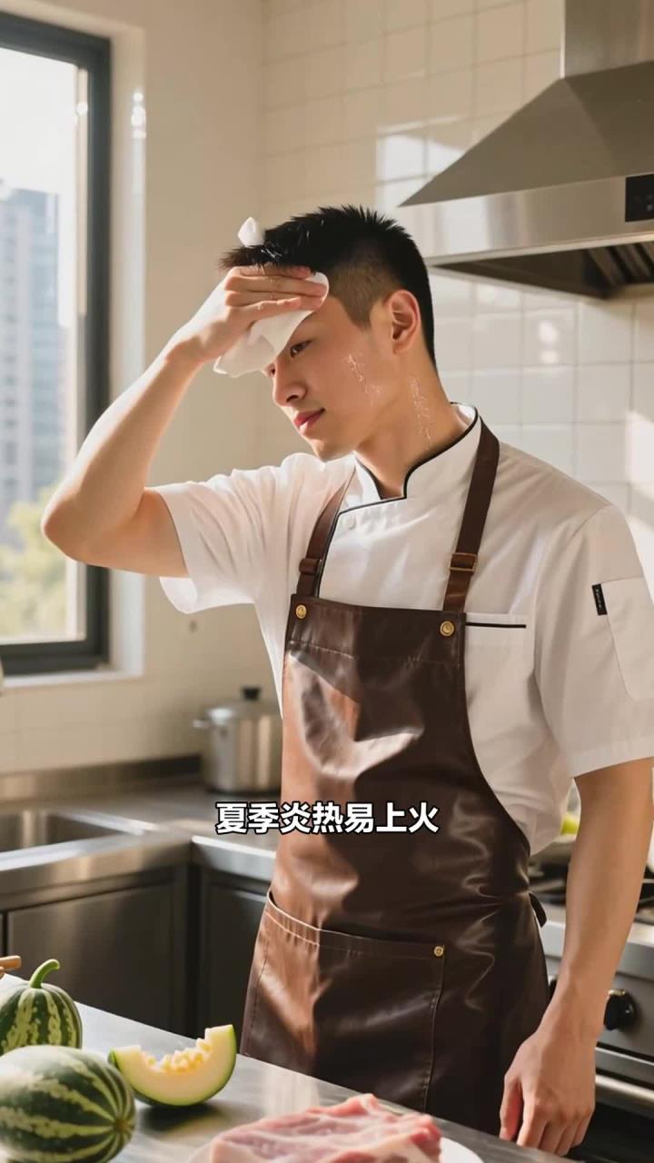 夏季宜食冬瓜炒肉片，清热利水护肾脏