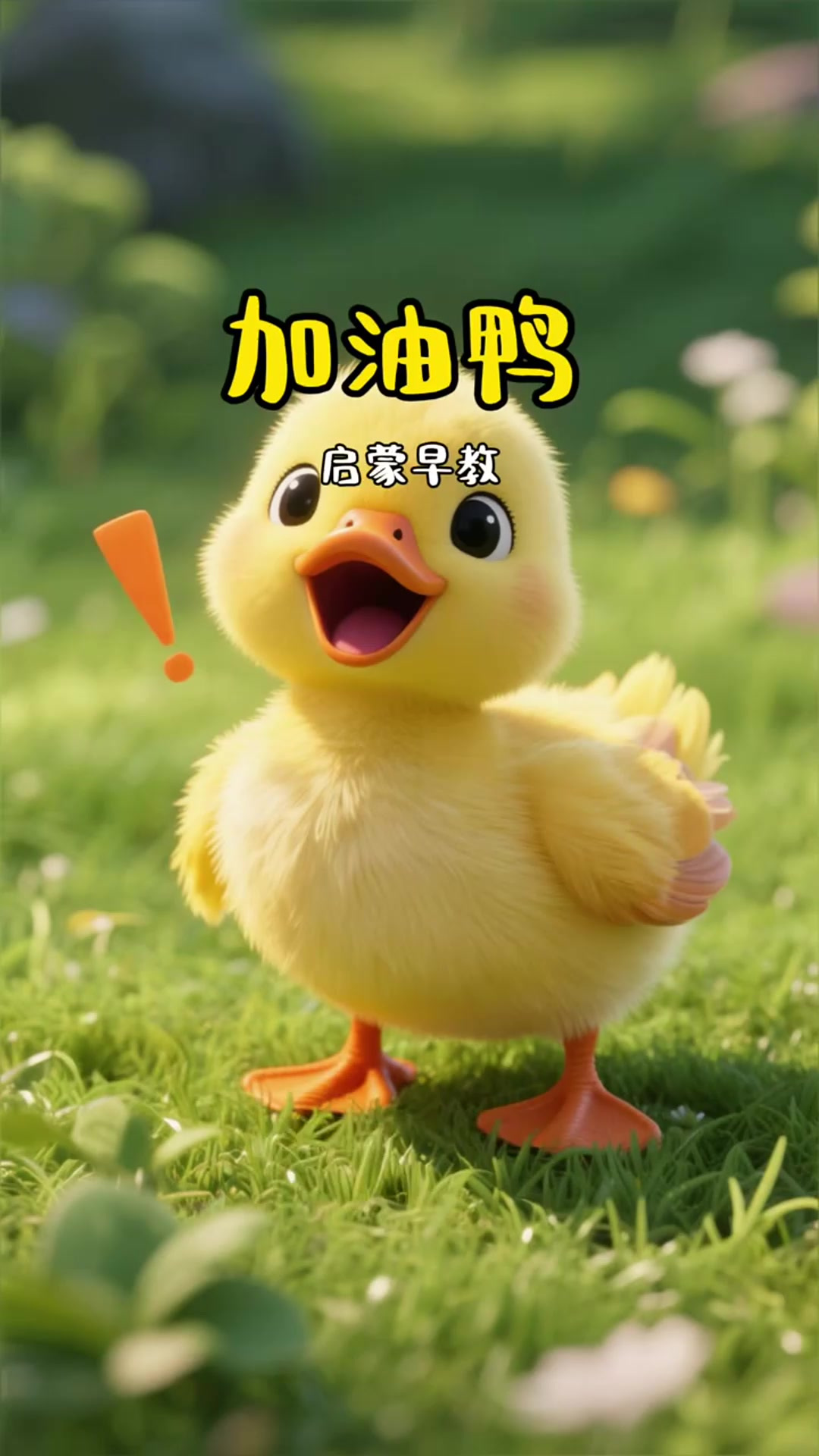 加油鸭加油鸭向前冲鸭