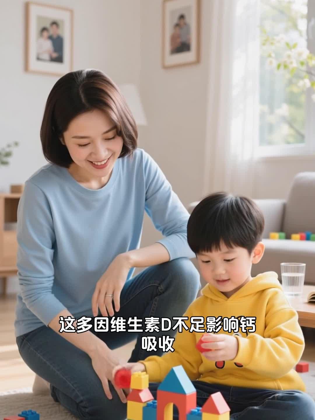 儿童补维生素 D,多吃深海鱼,促进钙吸收