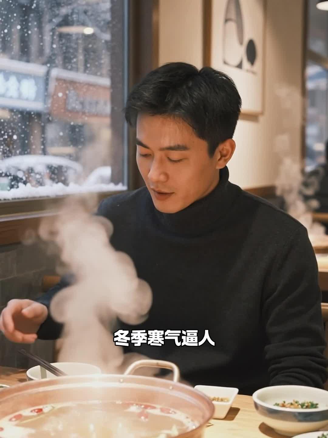 冬季吃火锅 清汤锅底 健康又暖身