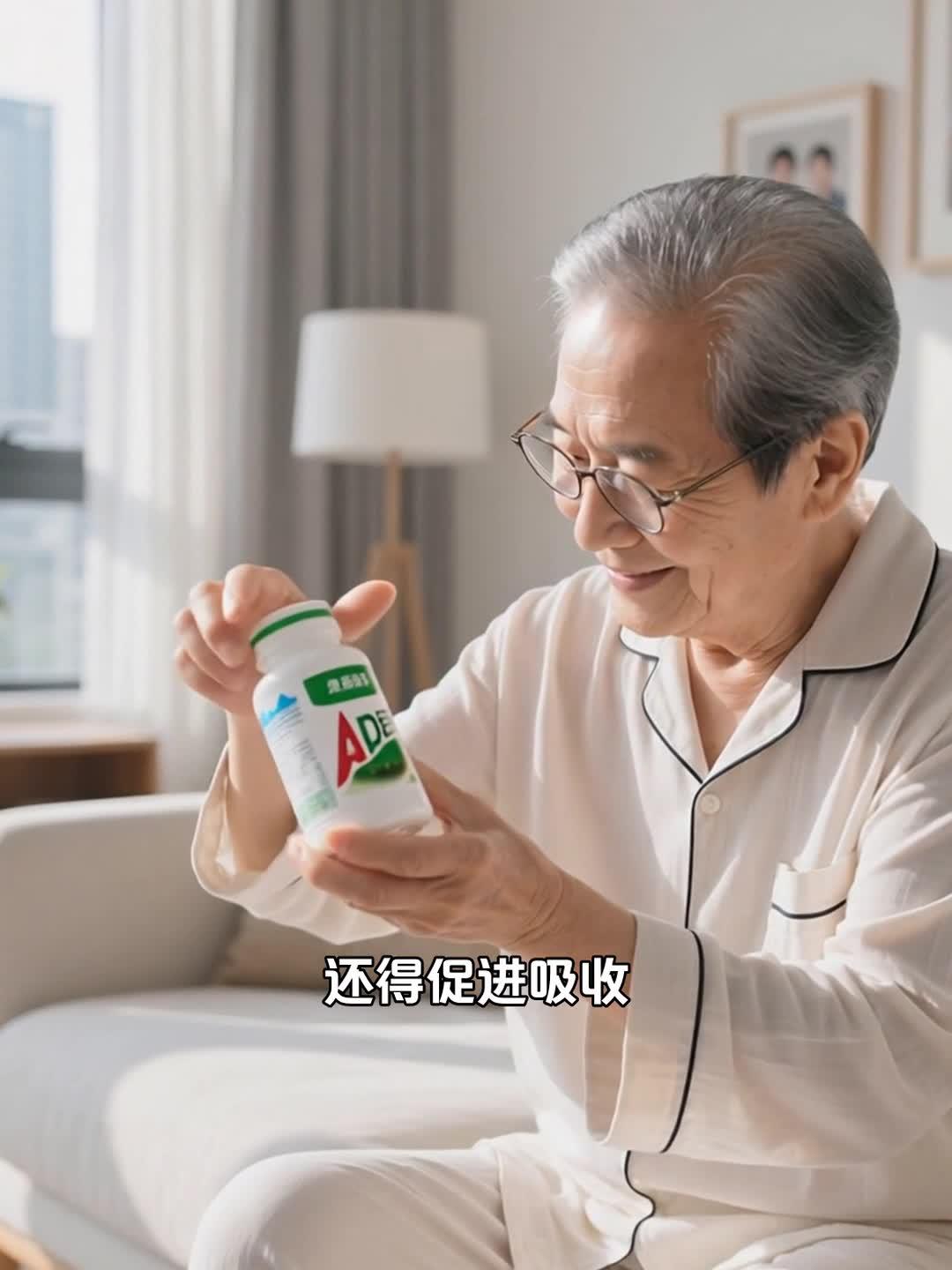 长辈补维生素 D,多吃深海鱼,促进钙吸收