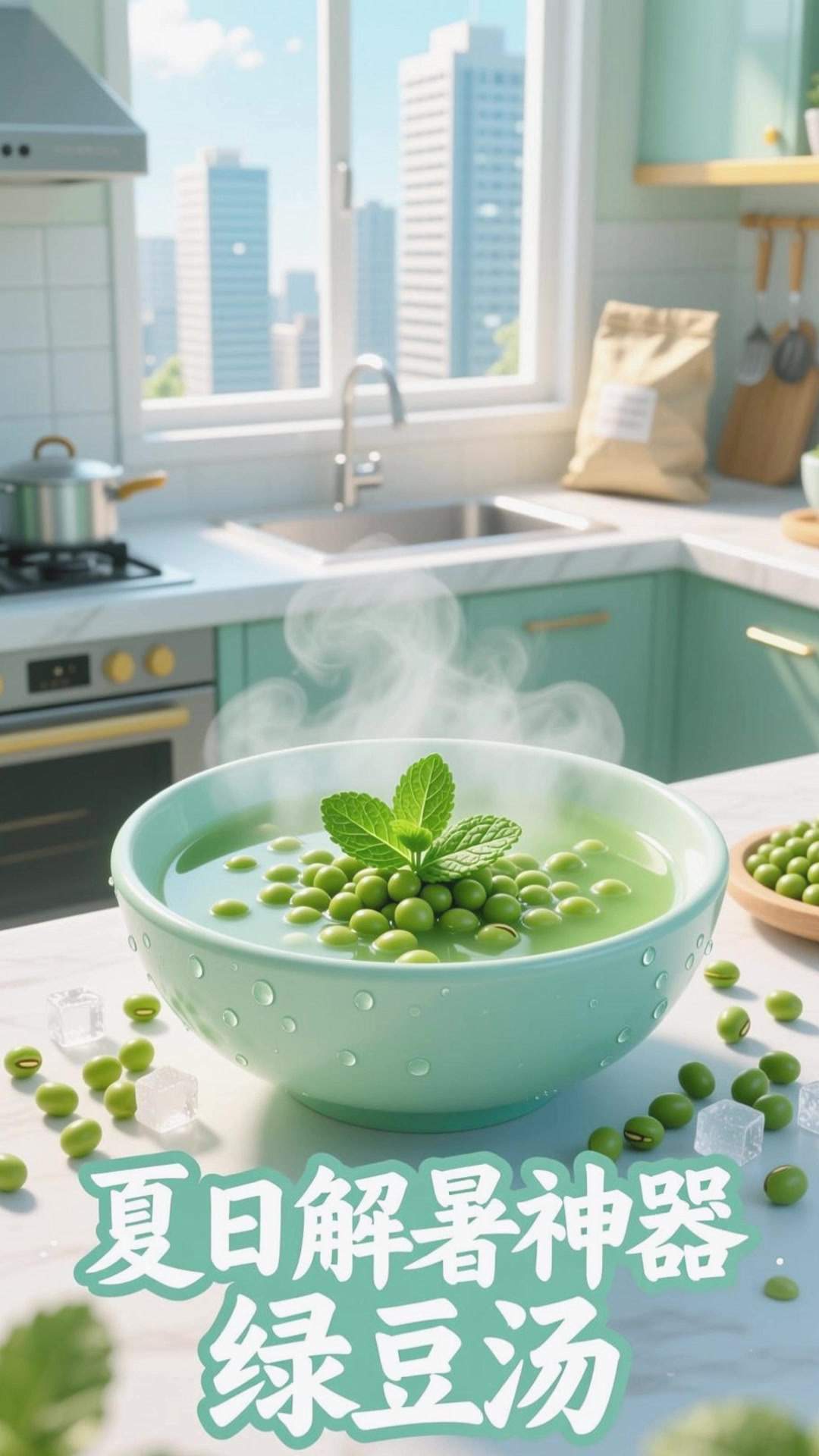 夏季喝绿豆汤,清热解暑超实用