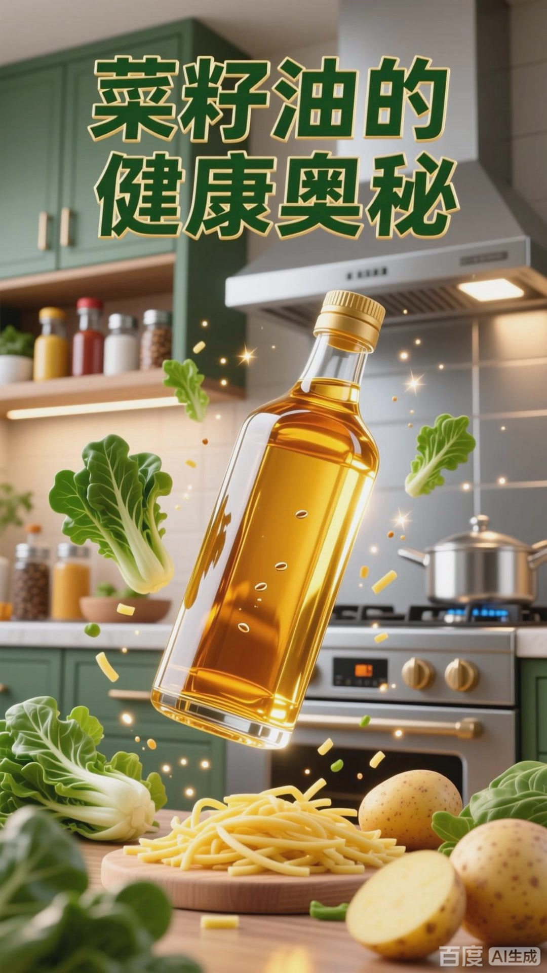 菜籽油炒菜,营养不流失