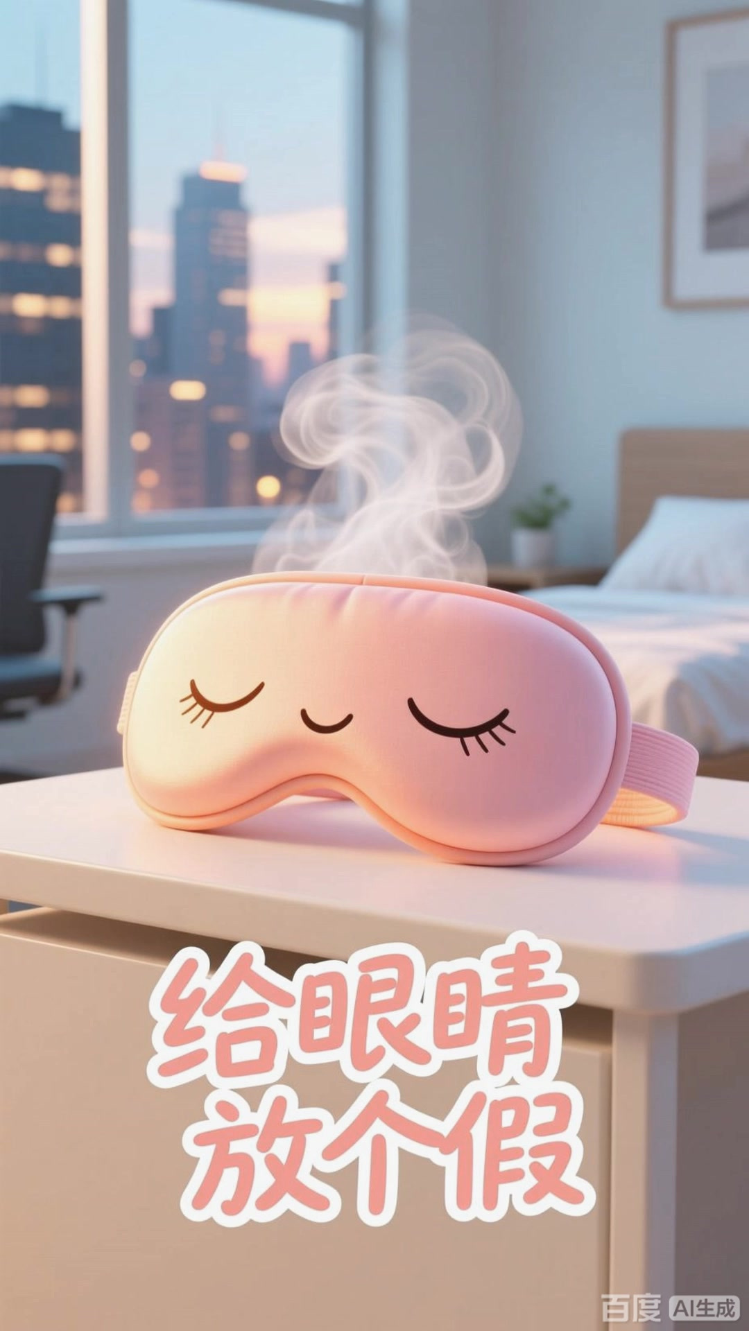 蒸汽眼罩，温和热敷护眼新选择