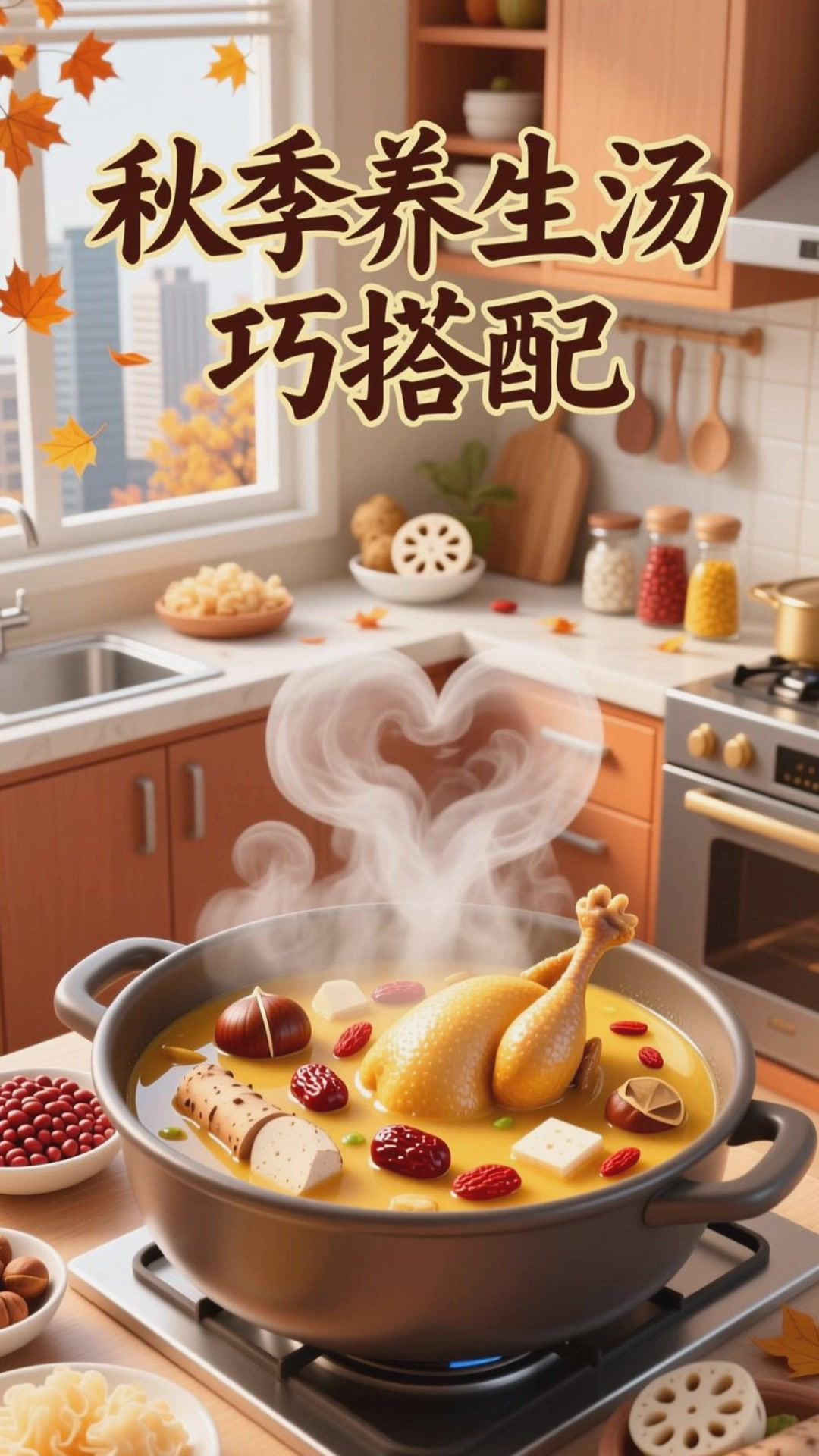 秋季养生,适合煲汤的食材搭配
