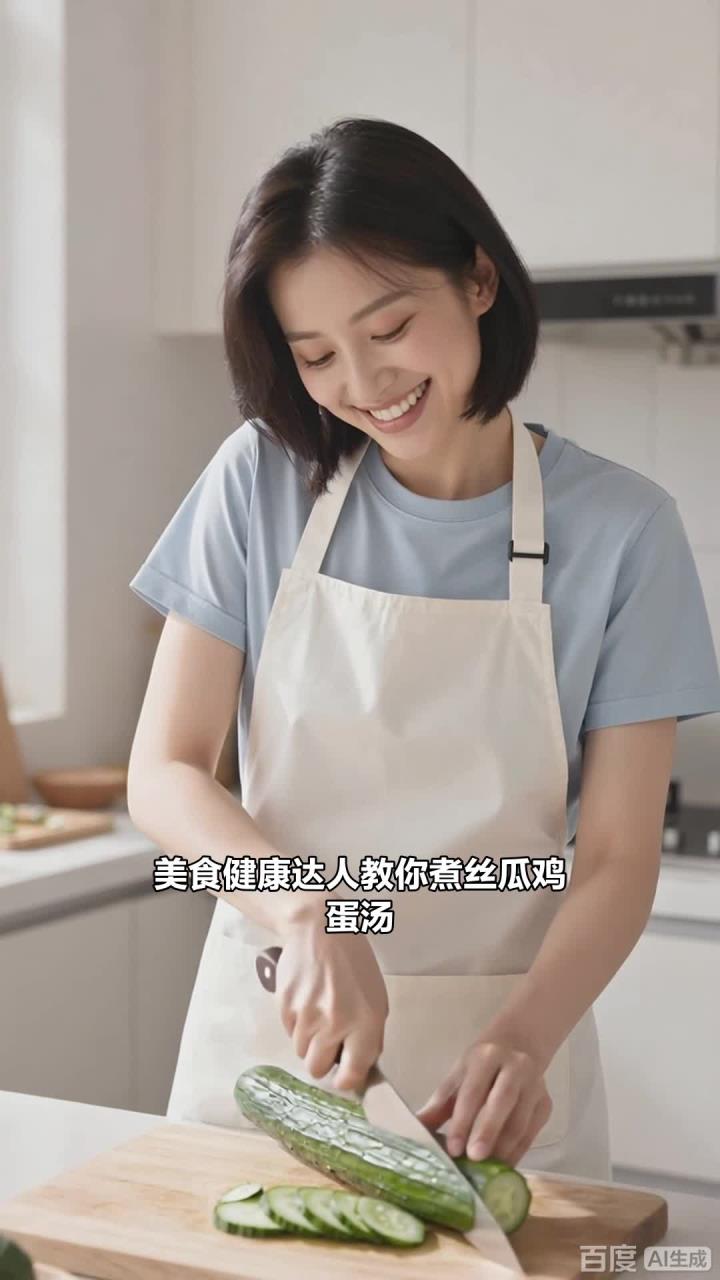 夏季煮一碗丝瓜鸡蛋汤,清热润燥补充营养!