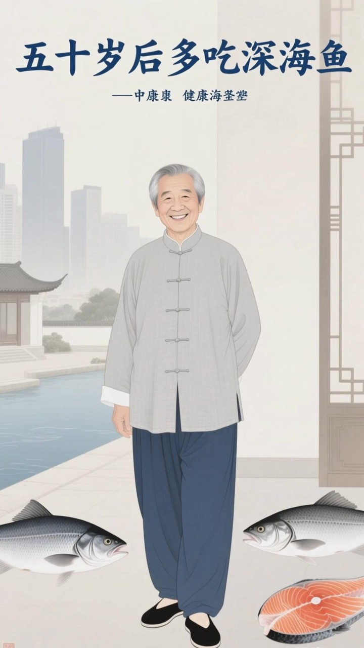 50+后多吃“深海鱼”,每周2次,护心脑还降甘油三酯