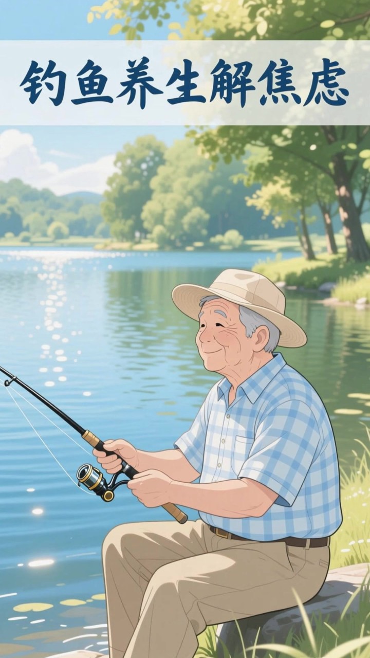 没想到“钓鱼养生”能宁心？中老年把握3个要点，安神还降焦虑