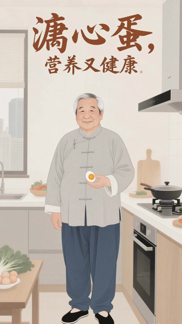 厨房煮蛋别煮太老!溏心蛋,长辈好消化还补营养