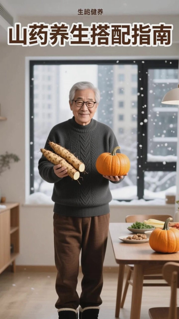 冬天吃山药健脾?中老年人和南瓜一起吃,反而不消化!别乱搭配