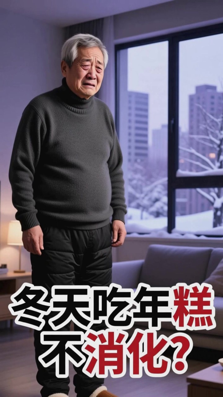 冬天吃年糕暖身?59 岁叔叔吃完不消化,该搭配这 1 样才对