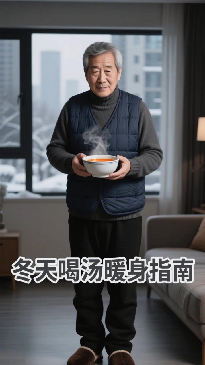 冬天喝汤暖身?中老年人喝太烫,食道先受伤害