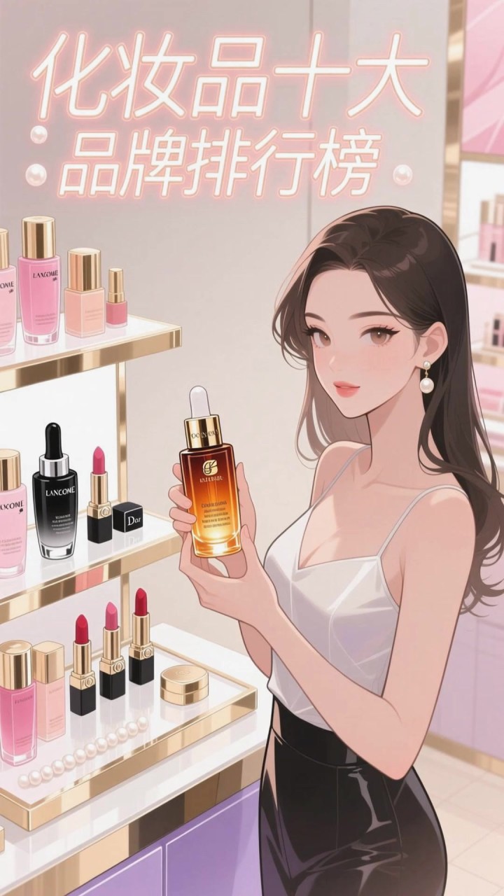 化妆品十大品牌排行榜,你知道哪些?