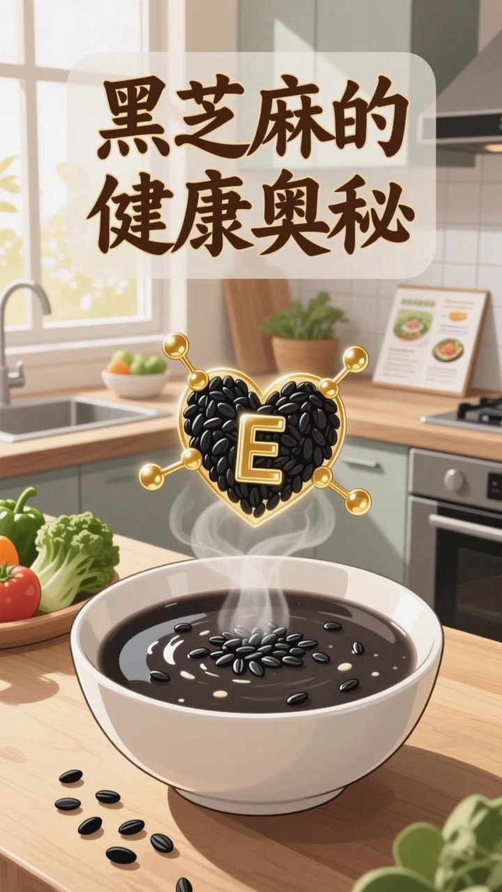 黑芝麻的神奇功效和作用,让你爱上它!