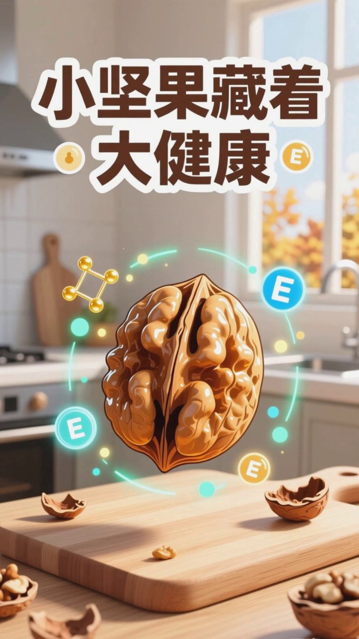 核桃仁的功效与作用,了解一下!