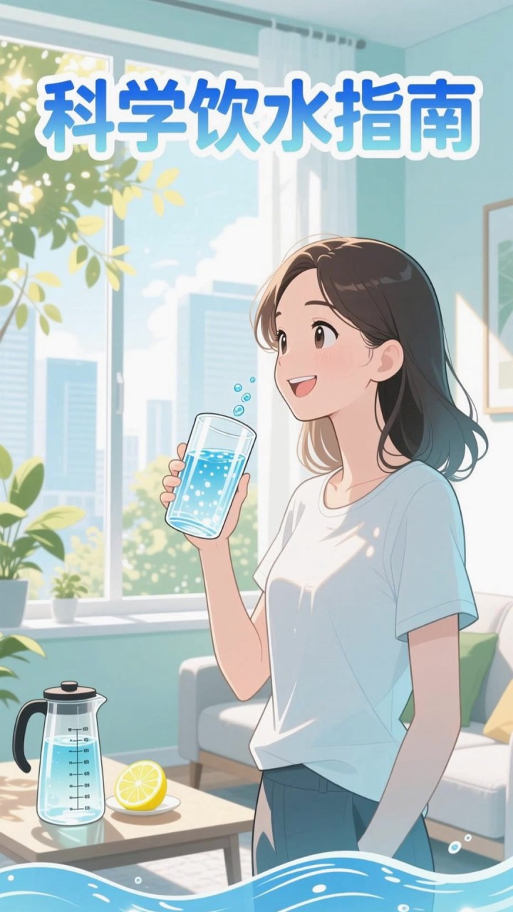 一天要喝多少毫升水?专家给你科学建议!