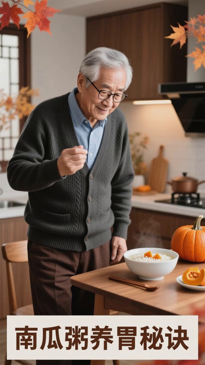 喝南瓜粥养胃,中老年人加糯米,反而血糖升太快?加 “大米”
